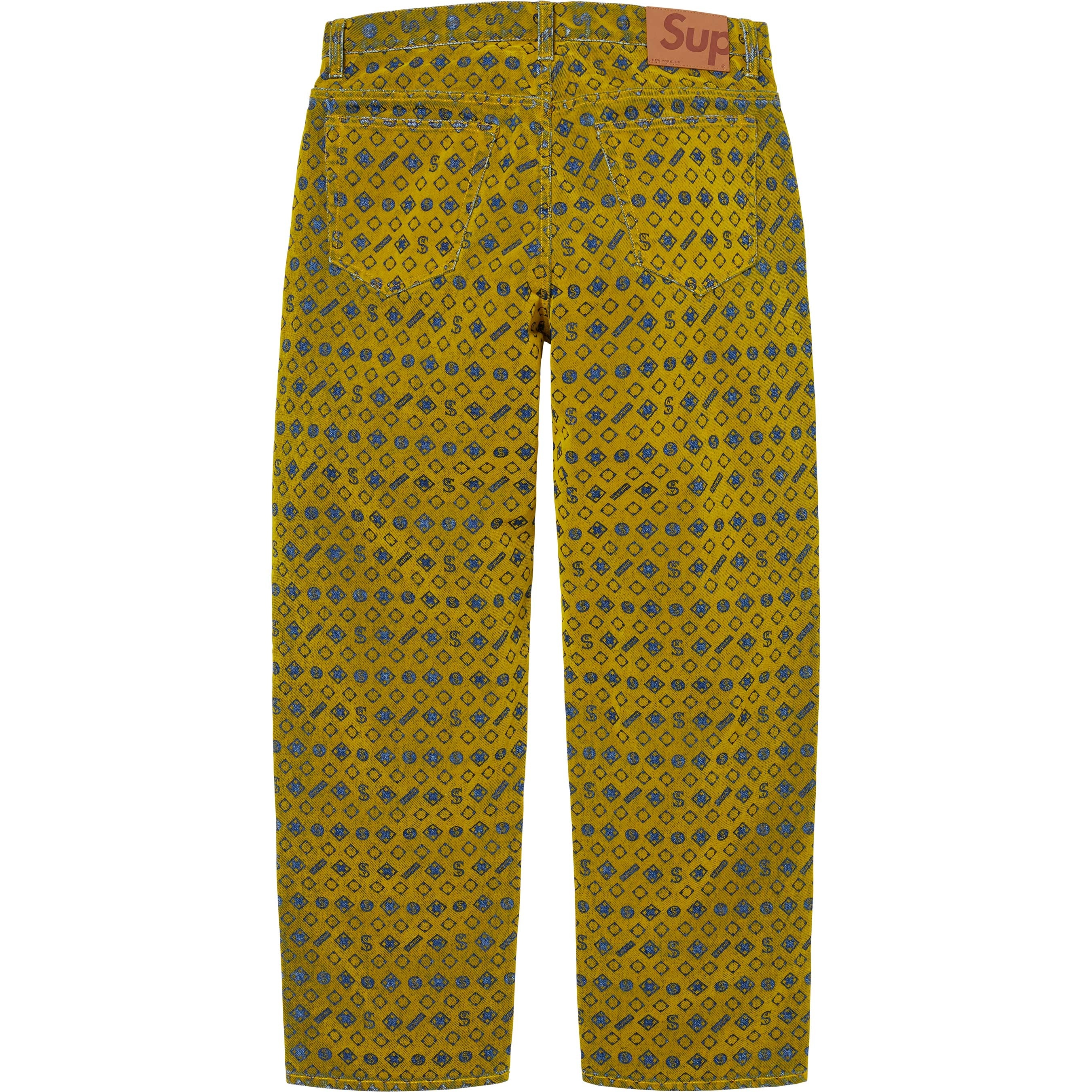 Flocked Loose Fit Jean view 6